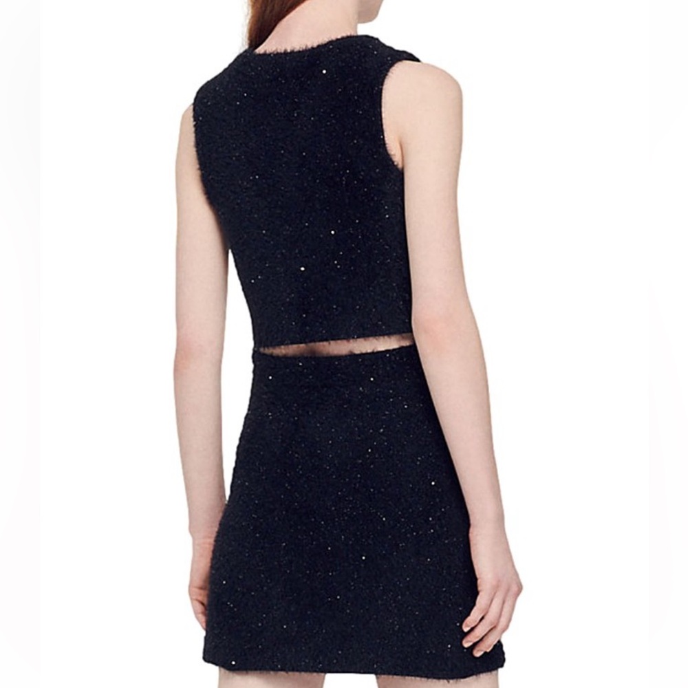 NWT Sandro Malmaison Sequined Tweed Skirt - Picture 14 of 14
